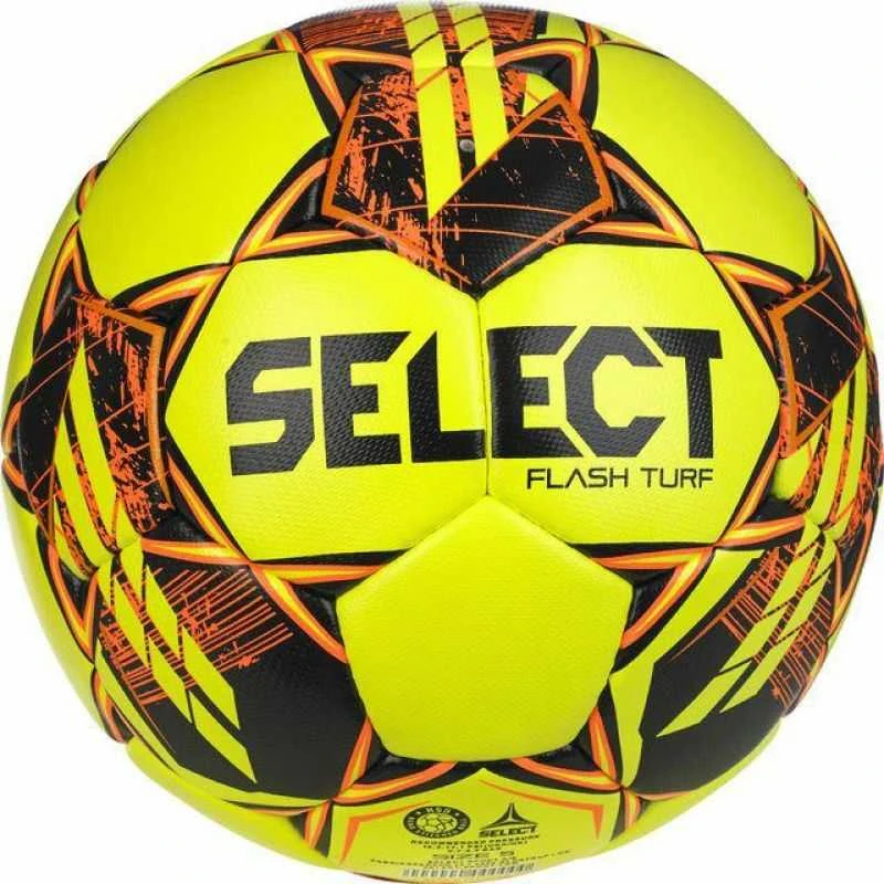 SET Futbolo kamuolys Select Flash Turf v23 geltona ir-oranžinė 17856 4