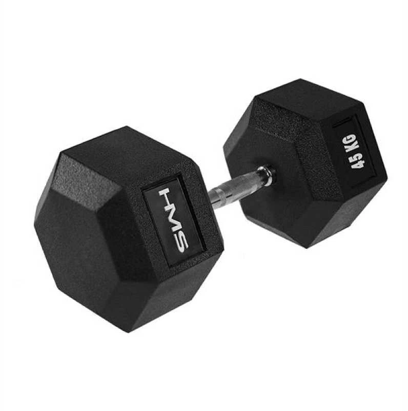 Hantelis HMS Hex Pro - 45 kg