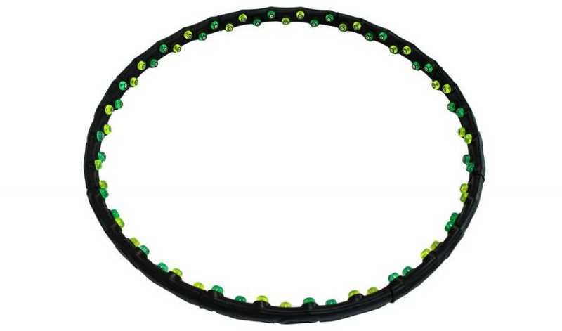 Smj Masažuojantis gimnastikos lankas Jinpoli Charcoal Magnet Hoop (su magnetais)