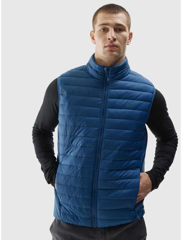 Kamizelka vyriška 4F M062 denim 4FAW23TVESM062 32S S