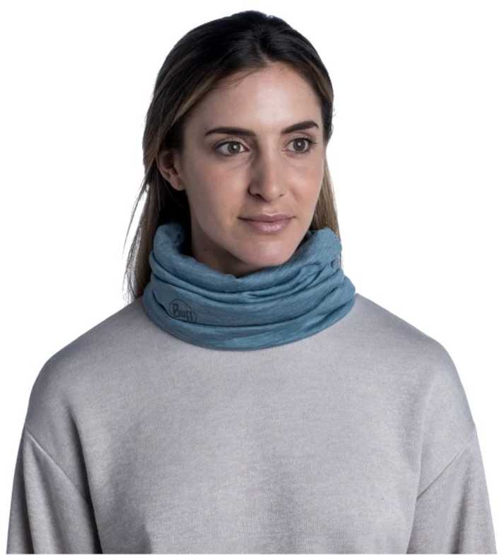 Mėlyna Buff Solid Pool Neckwear Mėlyna
