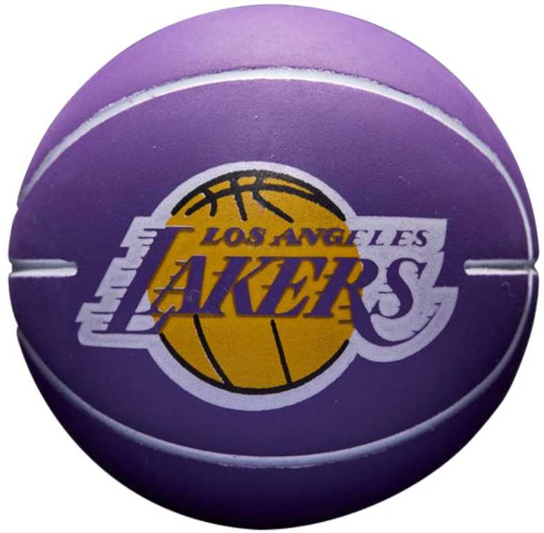 WILSON NBA DRIBBLER LA LAKERS krepšinio kamuoliukas