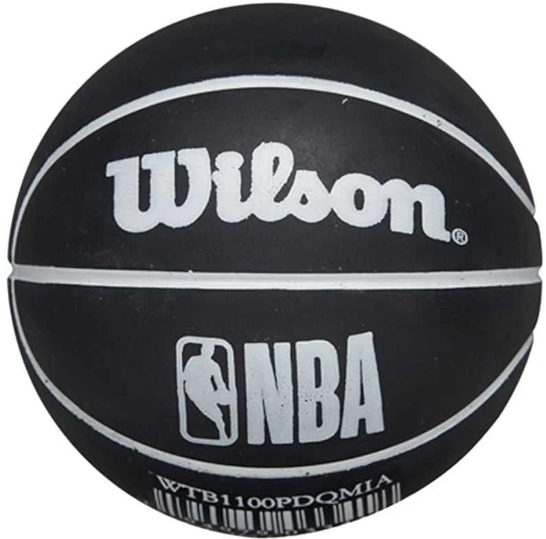 Krepšinio kamuolys Wilson NBA Dribbler Miami Heat Mini Ball WTB1100PDQMIA (rozmiar_EU-One size)