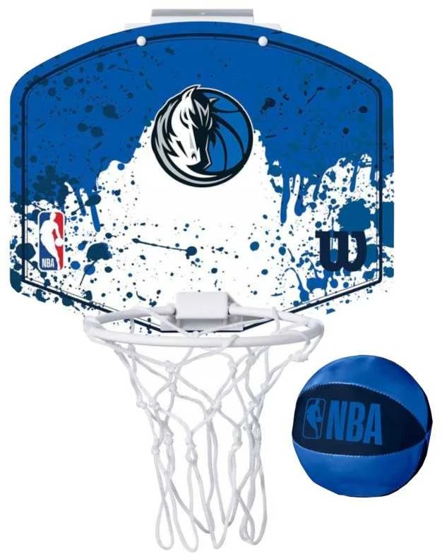Krepšinio lenta Mini Wilson NBA Team Dallas Mavericks Mini Hoop WTBA1302DAL (rozmiar_EU-Vienas dydis)