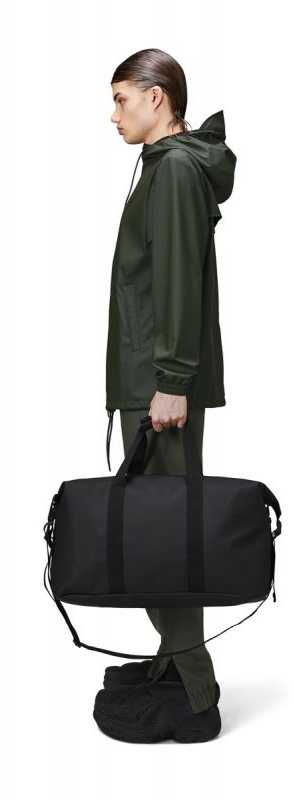 Kelioninis Bez Marki Rains Hilo Weekend Bag W3 kelioninė rankinė, juoda
