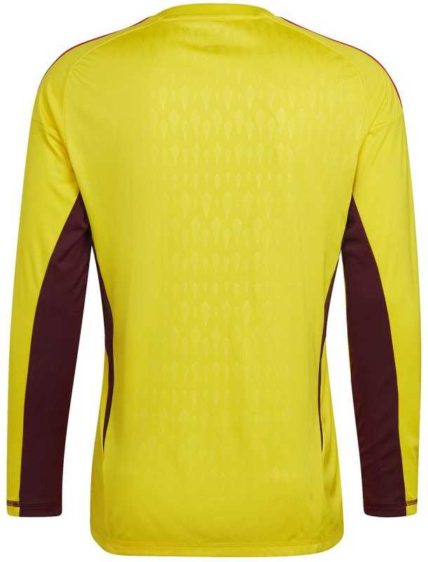 „Adidas Tiro 23 Competition“ vyrų vartininko marškinėliai ilgomis rankovėmis, geltoni HK7696 (XL)