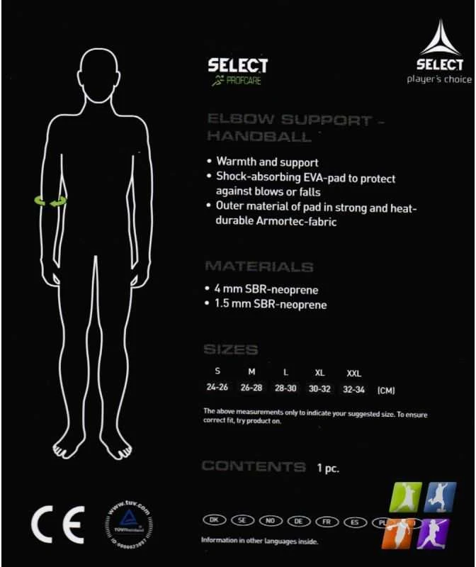 Įtvaras Select, juodas