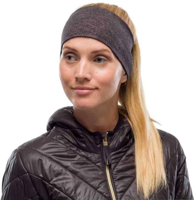 Kepurė Buff Dryflx galvos juosta, juoda