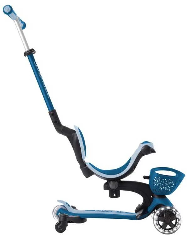 GLOBBER paspirtukas Go Up Baby Light 360, 3in1, mėlynas, 844-100