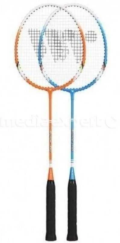 Dvi WISH badmintono raketės su spalvotais rėmais