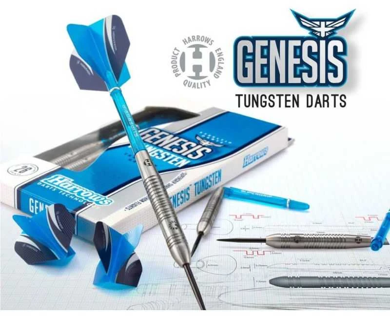 Harrows Smiginio strėlytės plieno antgalis GENESIS 3x22gR