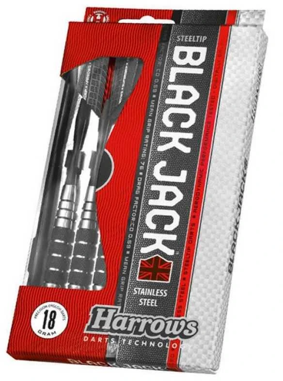Harrows Darts Juodas JACK 9176 3x22gK