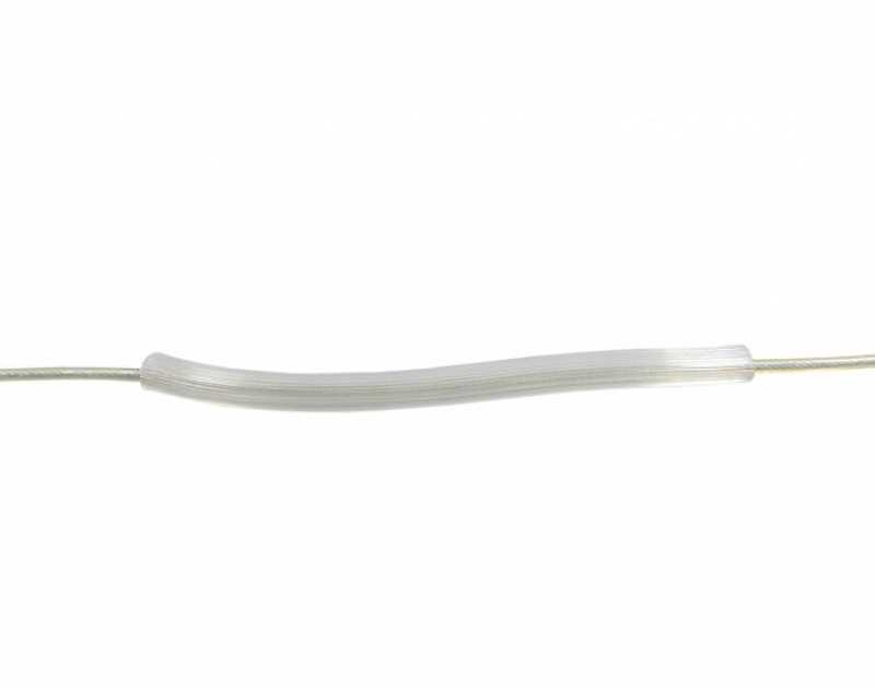 Bokso šokinėjimo virvė su svareliais 2 x 160g SBS-W 14256-W02
