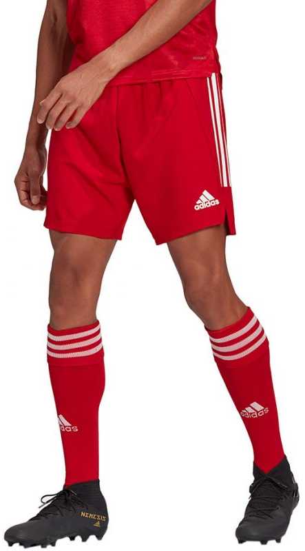 Šortai vyrams adidas Condivo 21 Primeblue Shorts raudona GJ6810 (L)