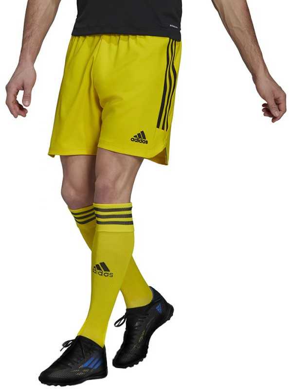 Šortai vyrams adidas Condivo 22 Match Day geltona ir-juoda HA3511 (L)