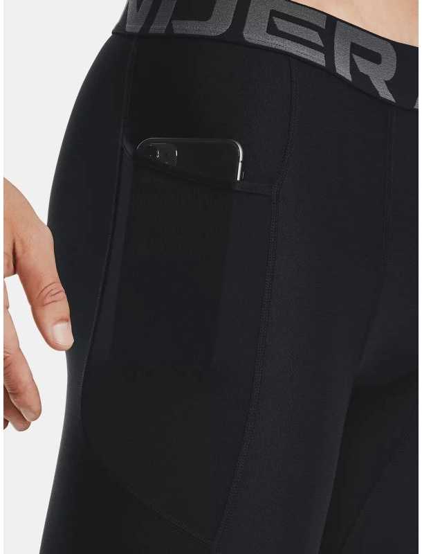 Šortai treningowe Under Armour HG Armour Long Shorts - juodas/baltas dydis: m