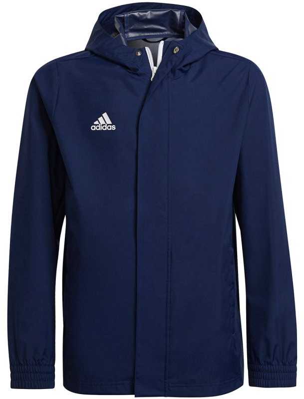 Striukė vaikams adidas Entrada 22 All-Weather tamsiai mėlyna IK4012 (116cm)