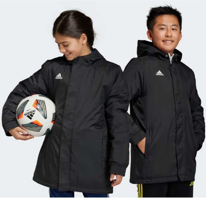 Striukė vaikams adidas Entrada 22 Stadium juoda IB6078 (128cm)