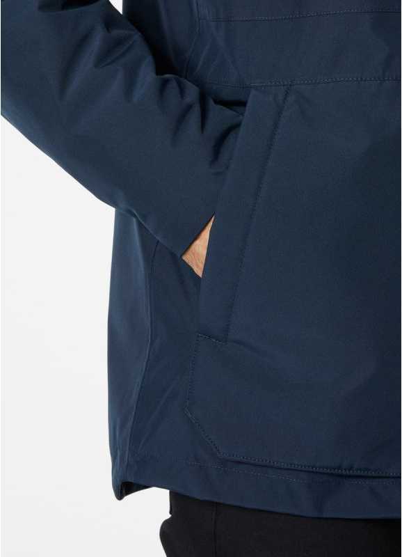 Žieminė striukė Helly Hansen Coastal 3.0 Parka - navy/vaporous pilkas/gum
