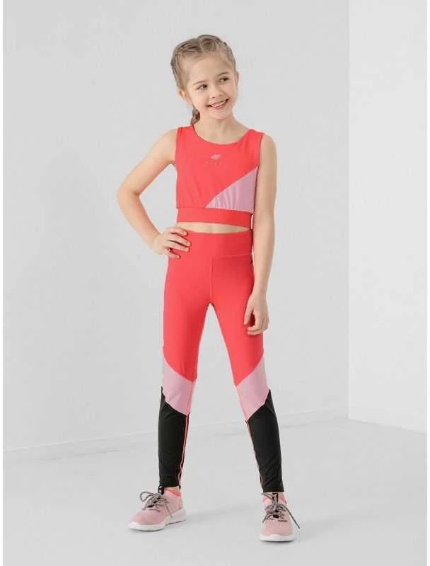 Sportinės tamprės mergaitėms 4F S6444291