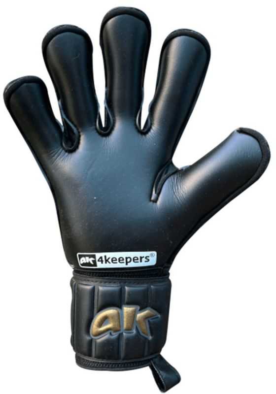 Vartininko pirštinės 4keepers Champ Gold Juodas VI RF2G, juodos