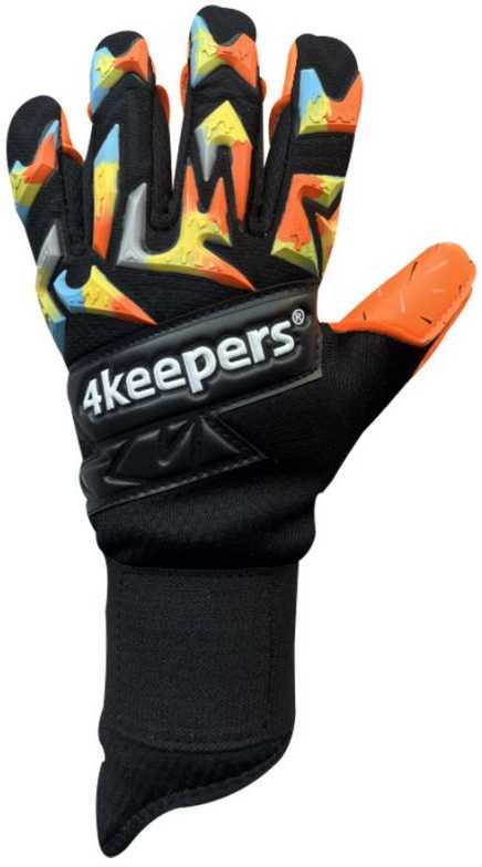 Vartininko pirštinės 4keepers Equip Flame NC, 8.5, juodos