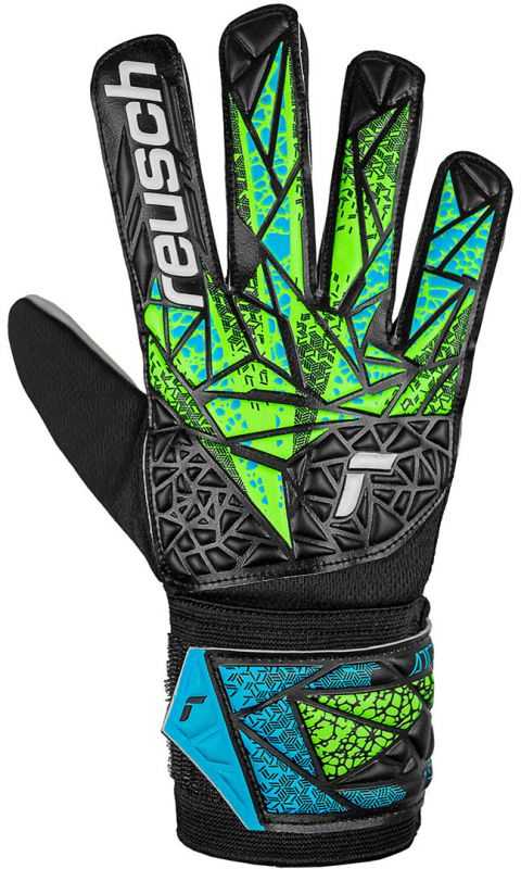 Vartininko pirštinės Reusch Attrakt Starter Solid Junior - Juoda