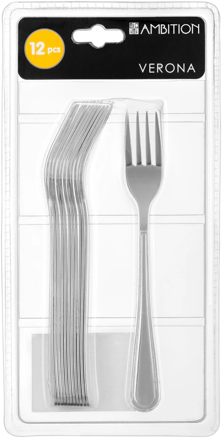 12 Verona šakučių rinkinys, 17 cm, AMBITION