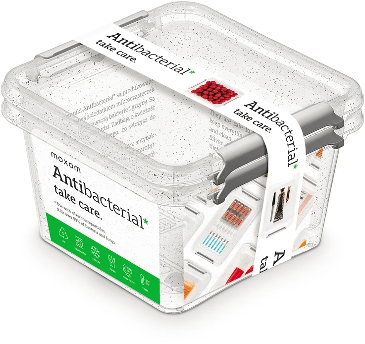 2 antibakterinių* 1150 ml ORPLAST indelių rinkinys