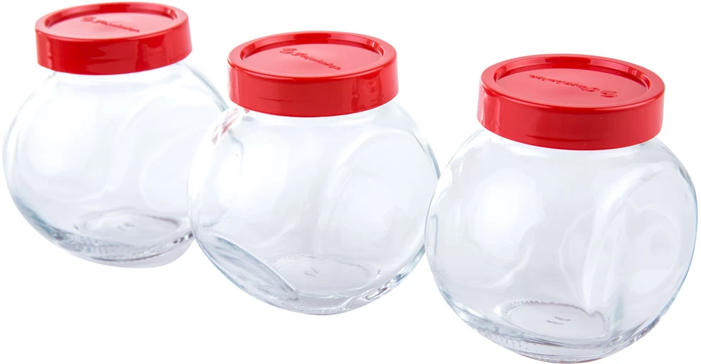 3 stiklainių rinkinys plastikiniu dangteliu Bella 200 ml PASABAHCE
