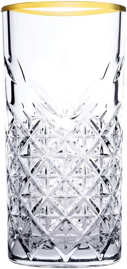 4 aukštų Timeless Gold akinių rinkinys 295 ml PASABAHCE