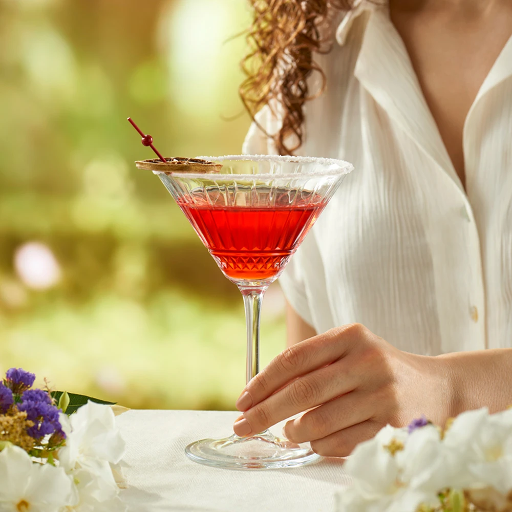 4 Elysia martini stiklinių rinkinys 220 ml PASABAHCE