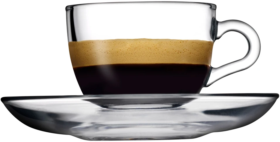 6 espreso puodelių rinkinys Basic 90 ml PASABAHCE