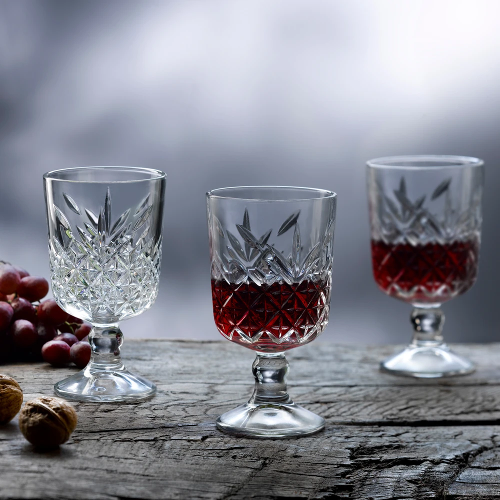 6 Timeless degtinės taurių rinkinys su koteliu 60 ml PASABAHCE