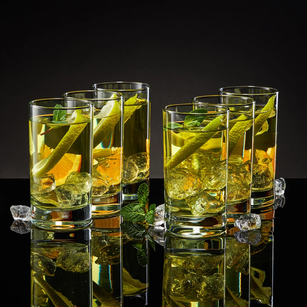 6 žemų stiklinių rinkinys Havana 150 ml AMBITION