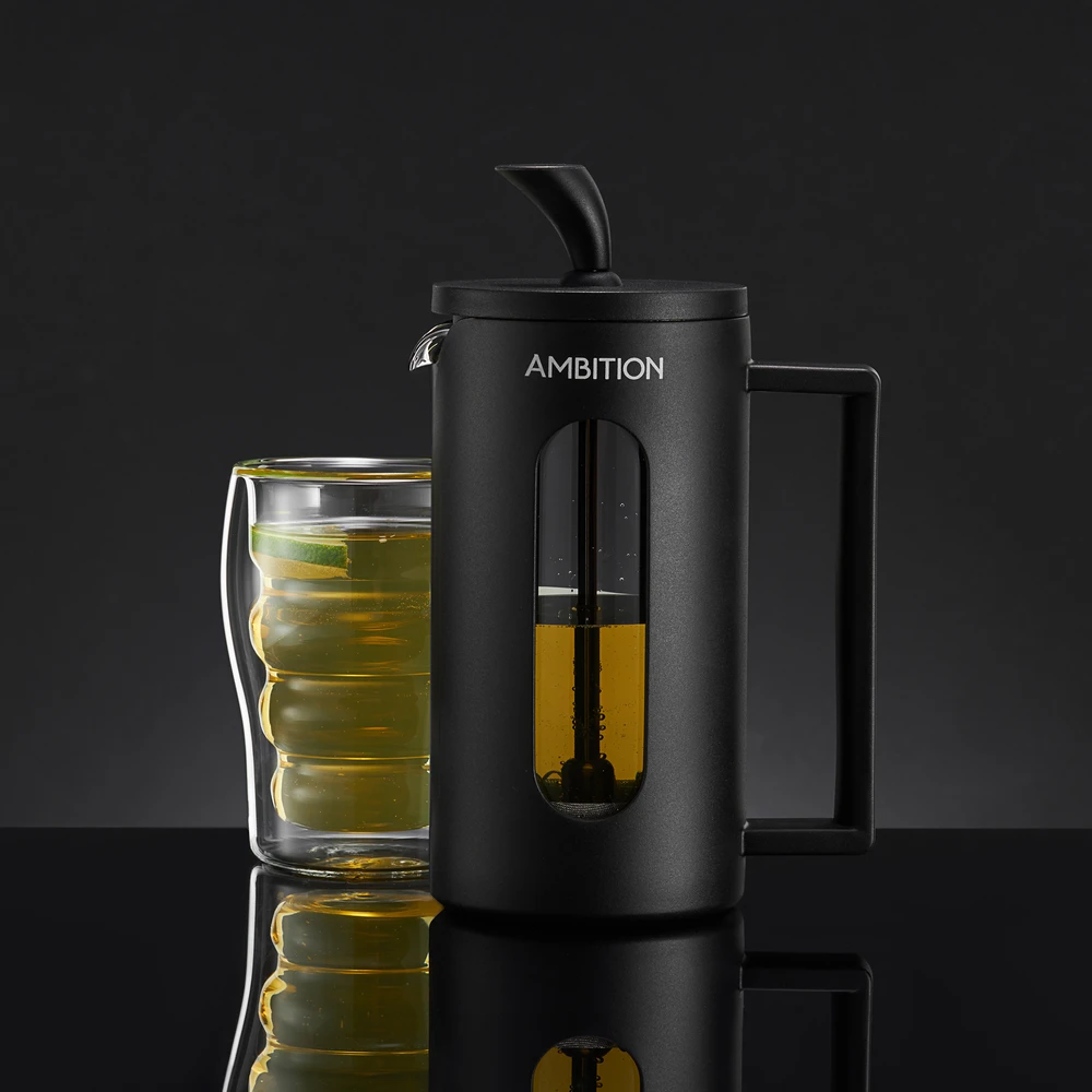 Ambition Aaron kavinukas su stikline