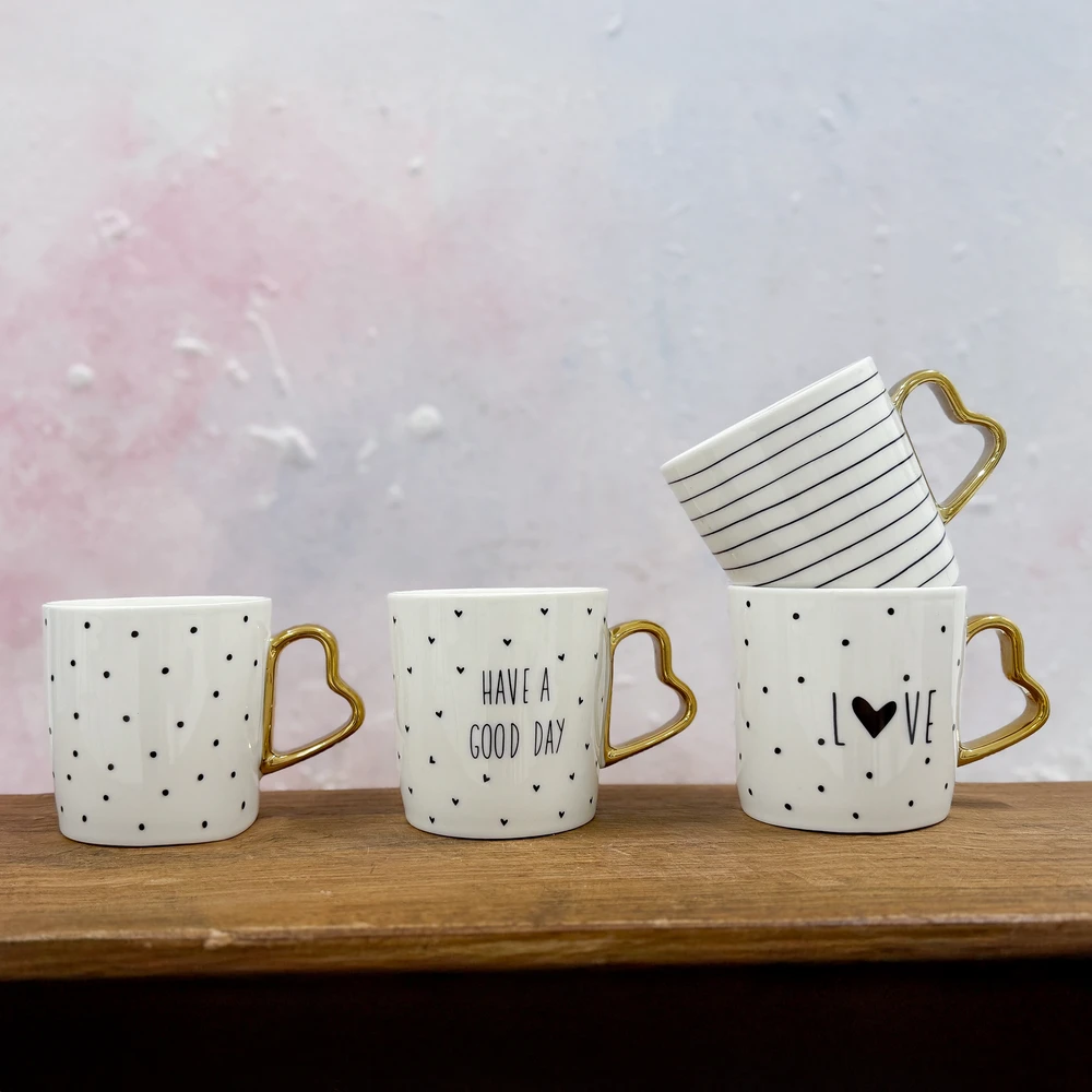 Amore Mug 400 ml AMBITION juostelės
