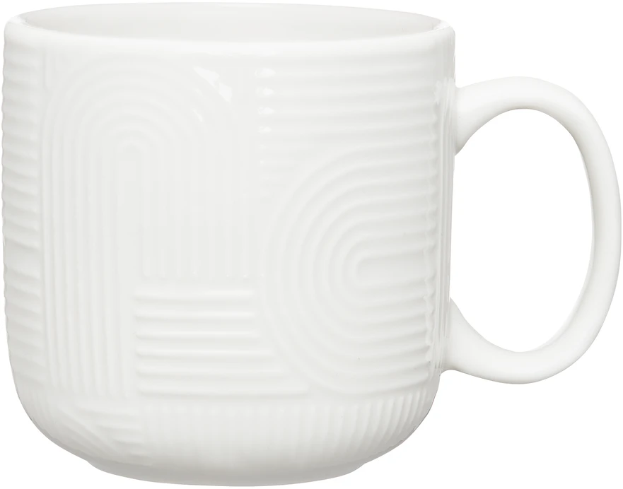 Arco puodelis 390 ml baltas AMBITION