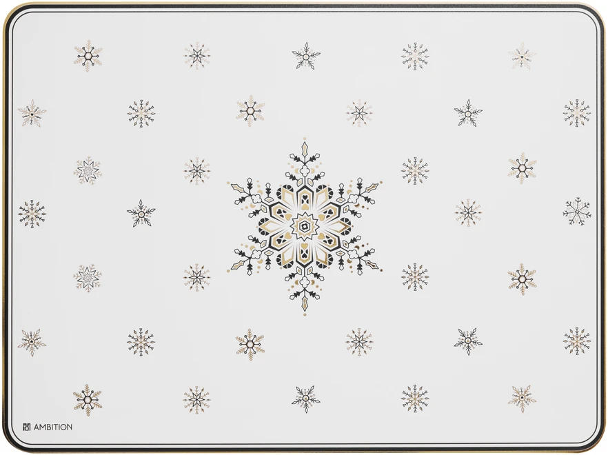 Art Deco Stars stalo kilimėlis 40 x 30 cm Snaigės AMBITION