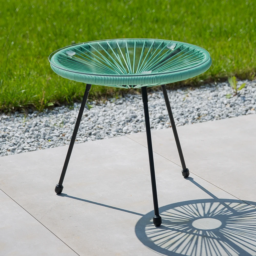 Arthur styginis staliukas 48 cm mėtų PATIO