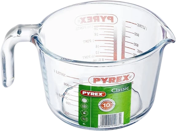 Ąsotis su matavimo žymėmis PYREX, 1 l