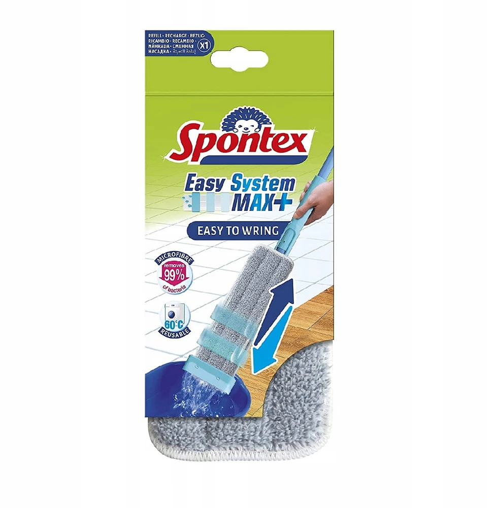 Pakaitinė mikropluošto šluostė šepečiui Spontex Easy Max+