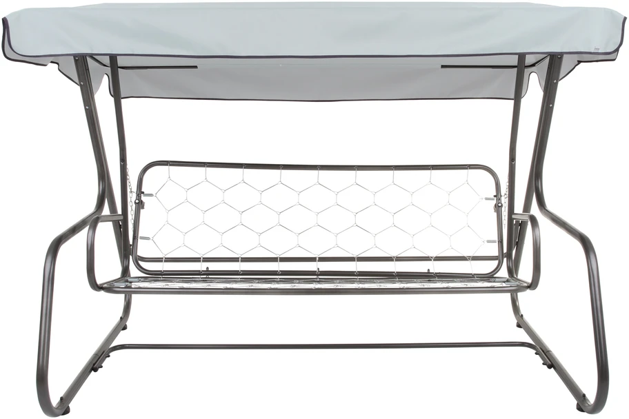 Baldakimas sodo sūpynėms 214 x 122 cm pilkas D031-06CW PATIO