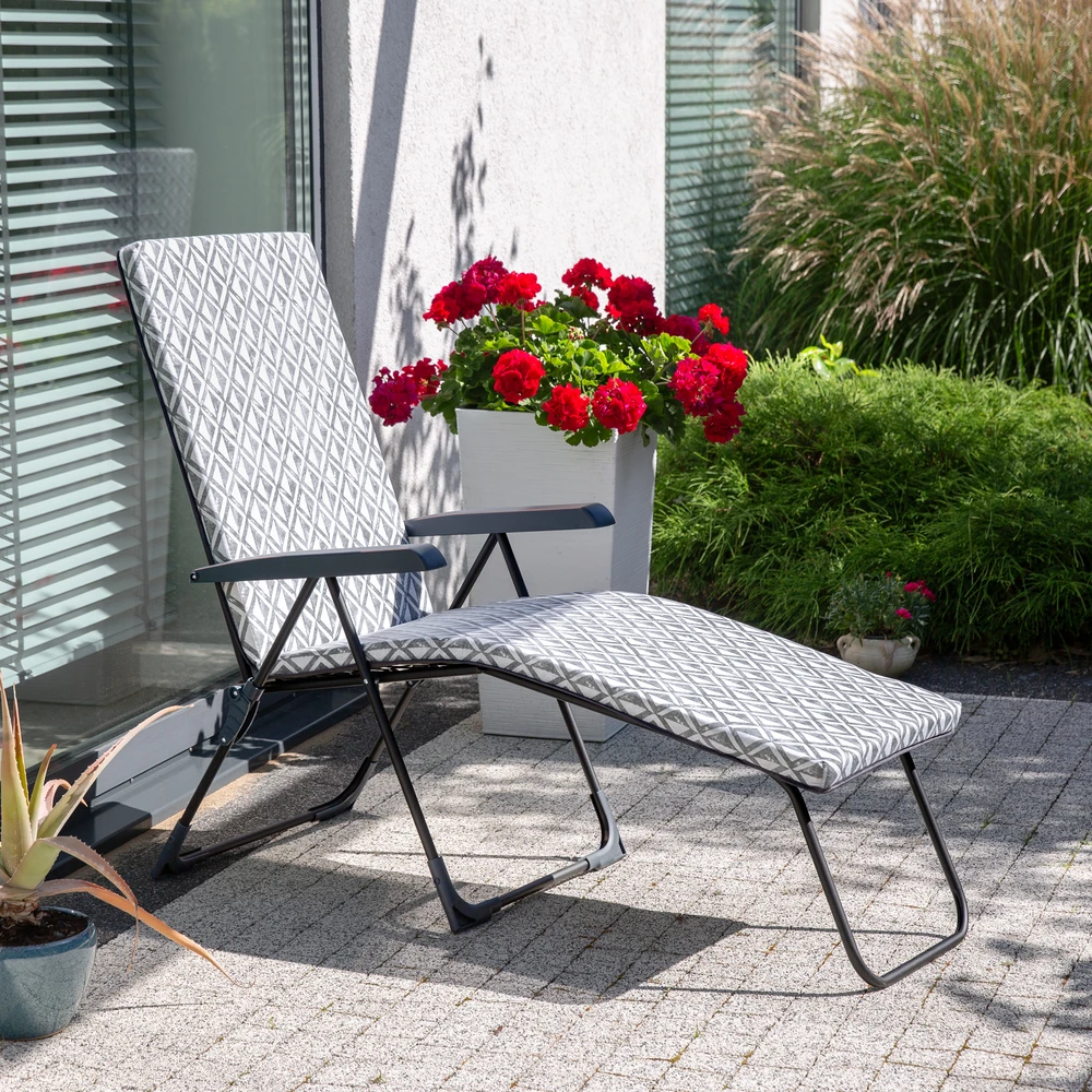 Barletta Juodas Edition H039-06PB PATIO sodo gultai