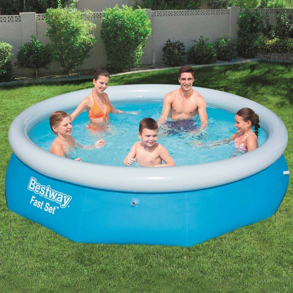 Bestway Fast Set Pripučiamas baseinas, apvalus, 305x76cm, 57266