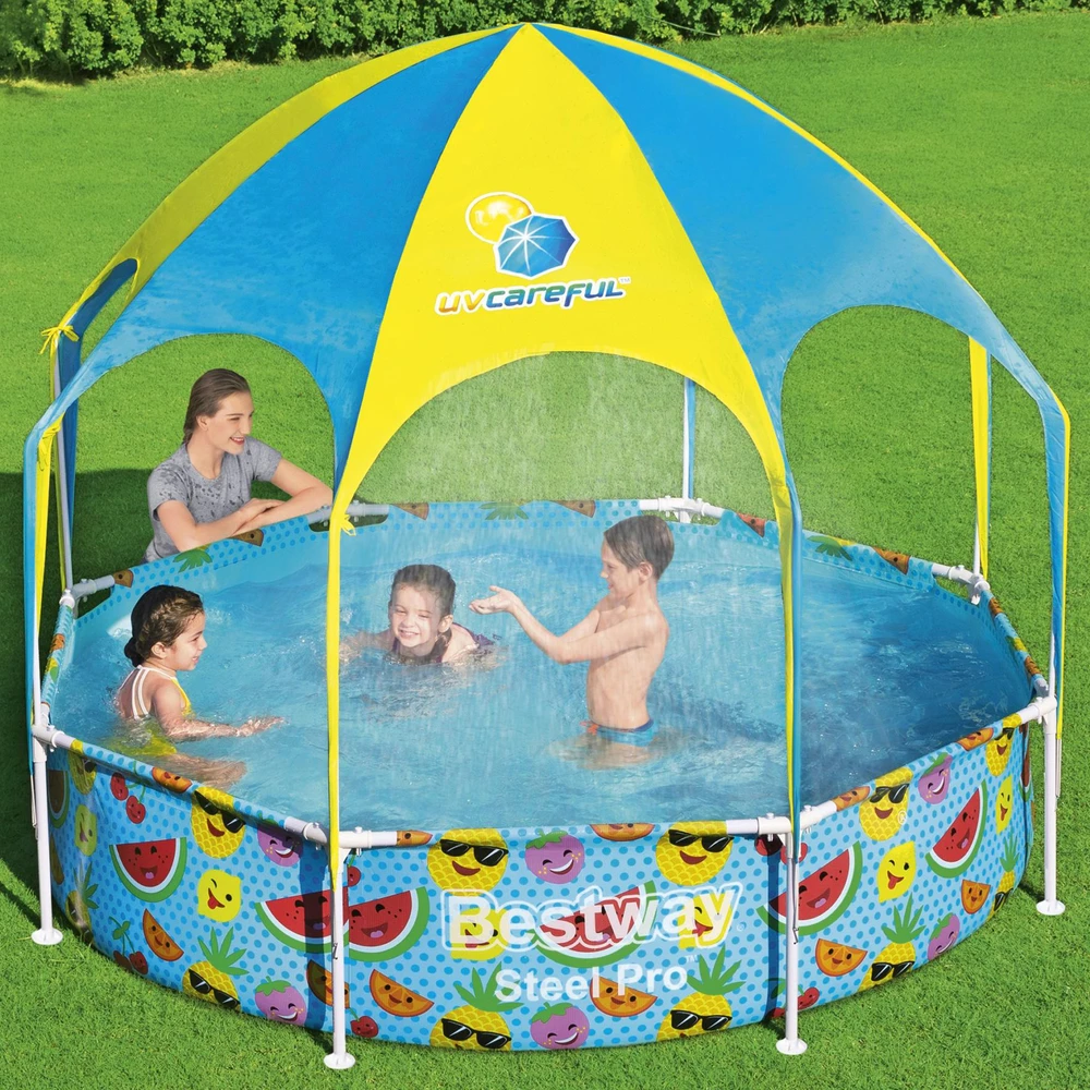 BESTWAY baseinas Pavėsyje purslų 2,44m x 51cm, 56432