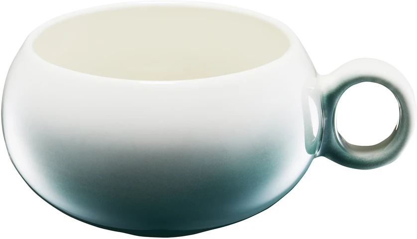 Bella puodelis 250 ml smaragdinis AMBITION