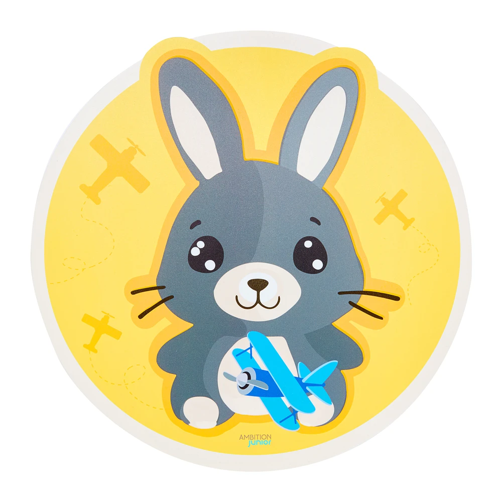 Betty and Bunny stalo kilimėlis 35 x 35,5 cm geltonas AMBITION JUNIOR