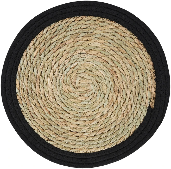 Boho Natural Stalo kilimėlis 30 cm Juodas AMBITION