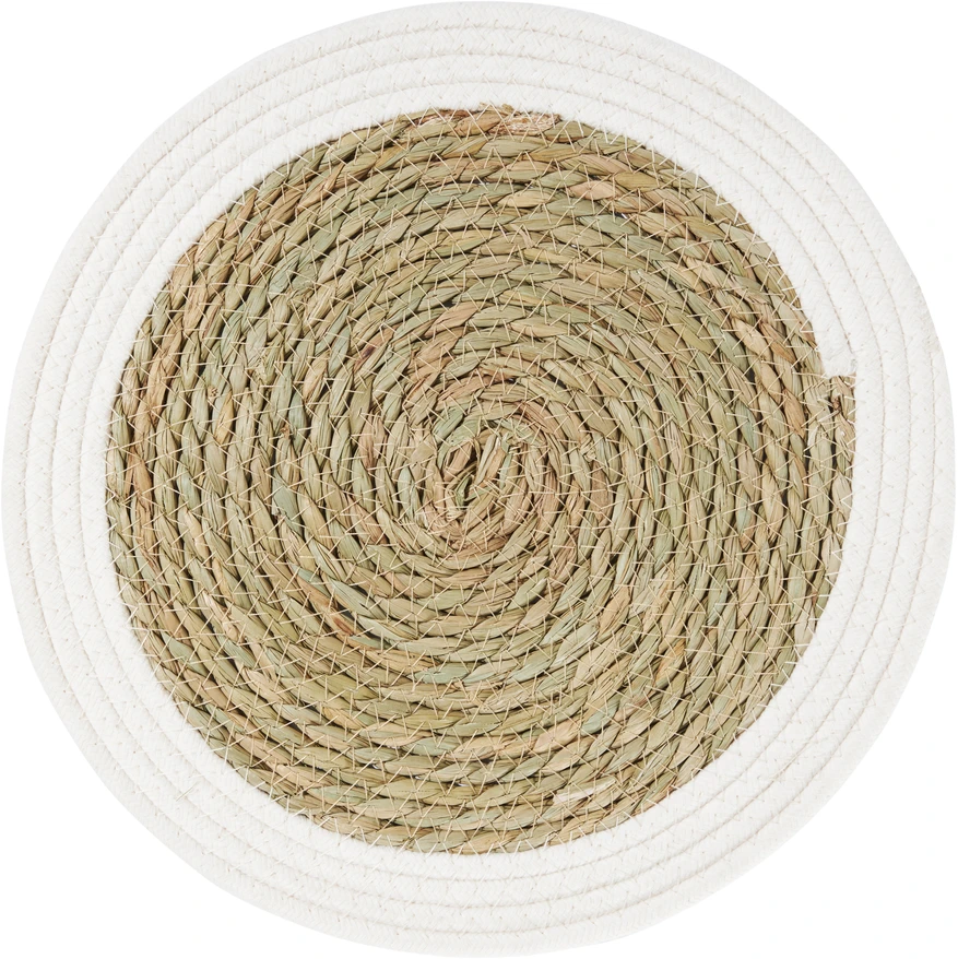 Boho Natural Stalo kilimėlis 35 cm Baltas AMBITION